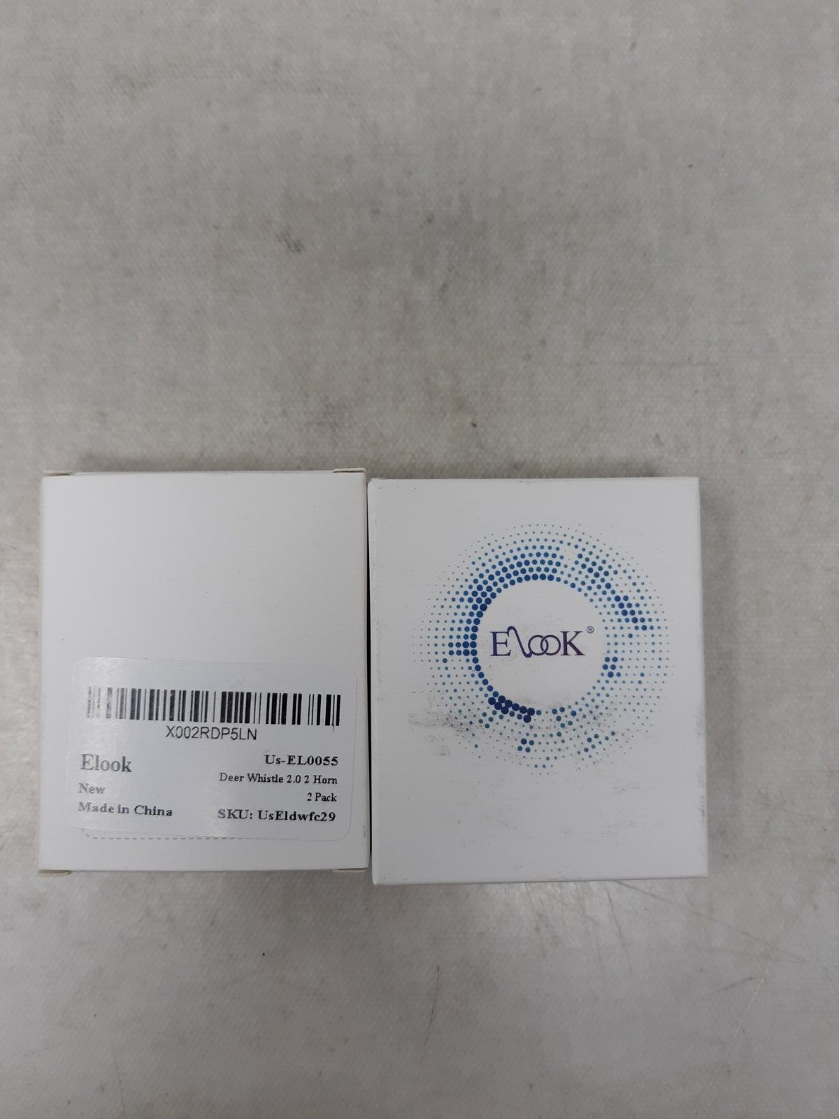 Lot of 2 Elook Upgraded Deer Whistles 2.0 Horn for Car (2 Pack)