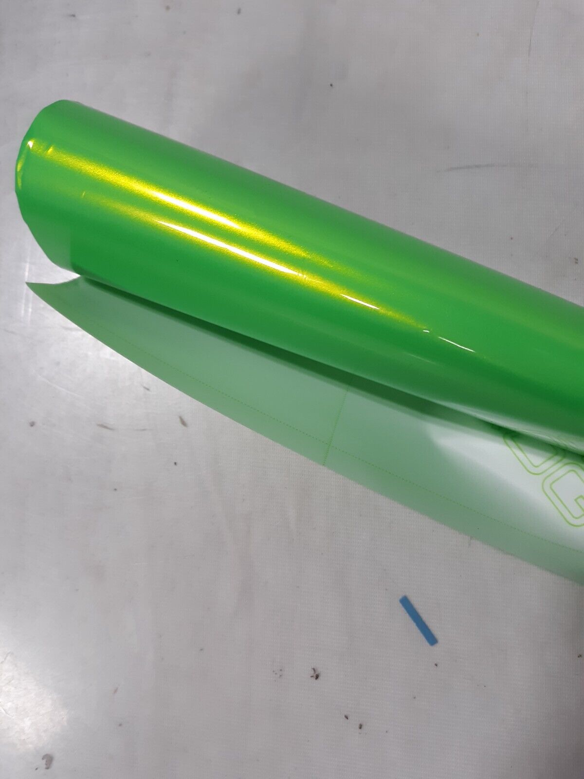 Vinyl Frog Neon Green Colored Paint Protection Film 5' x 10'