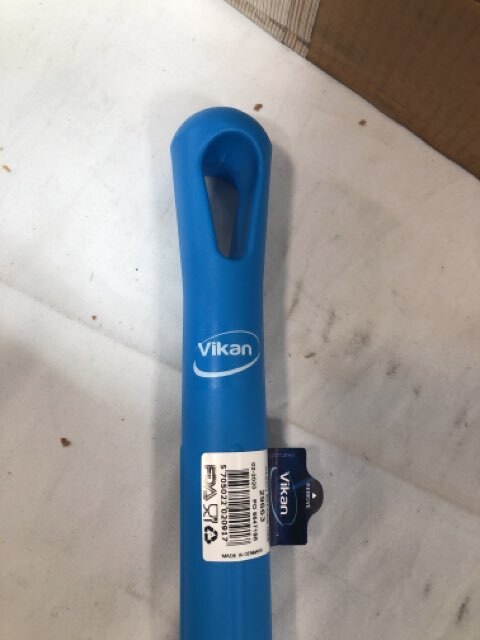 Vikan 29663 25 5/8" Blue Threaded Ultra-Hygienic Handle - Case of 10