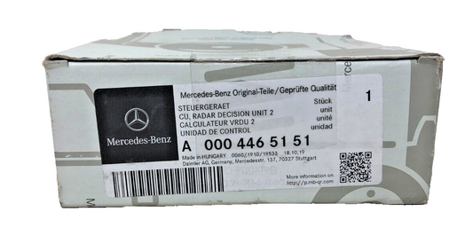NEW Mercedes Benz OEM Original Video Radar Decision Unit 2 A0004465151