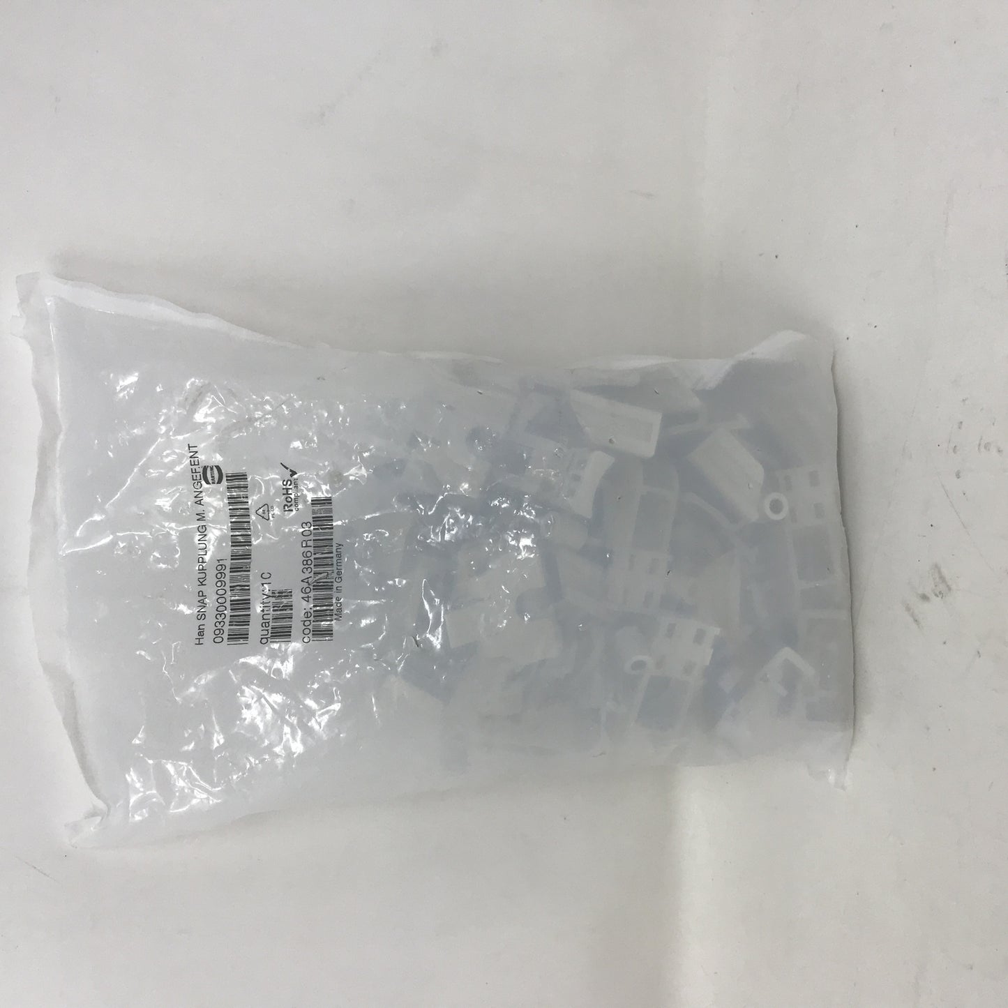 Han-Snap Latching Parts 09330009991 Harting Bag qty: 10