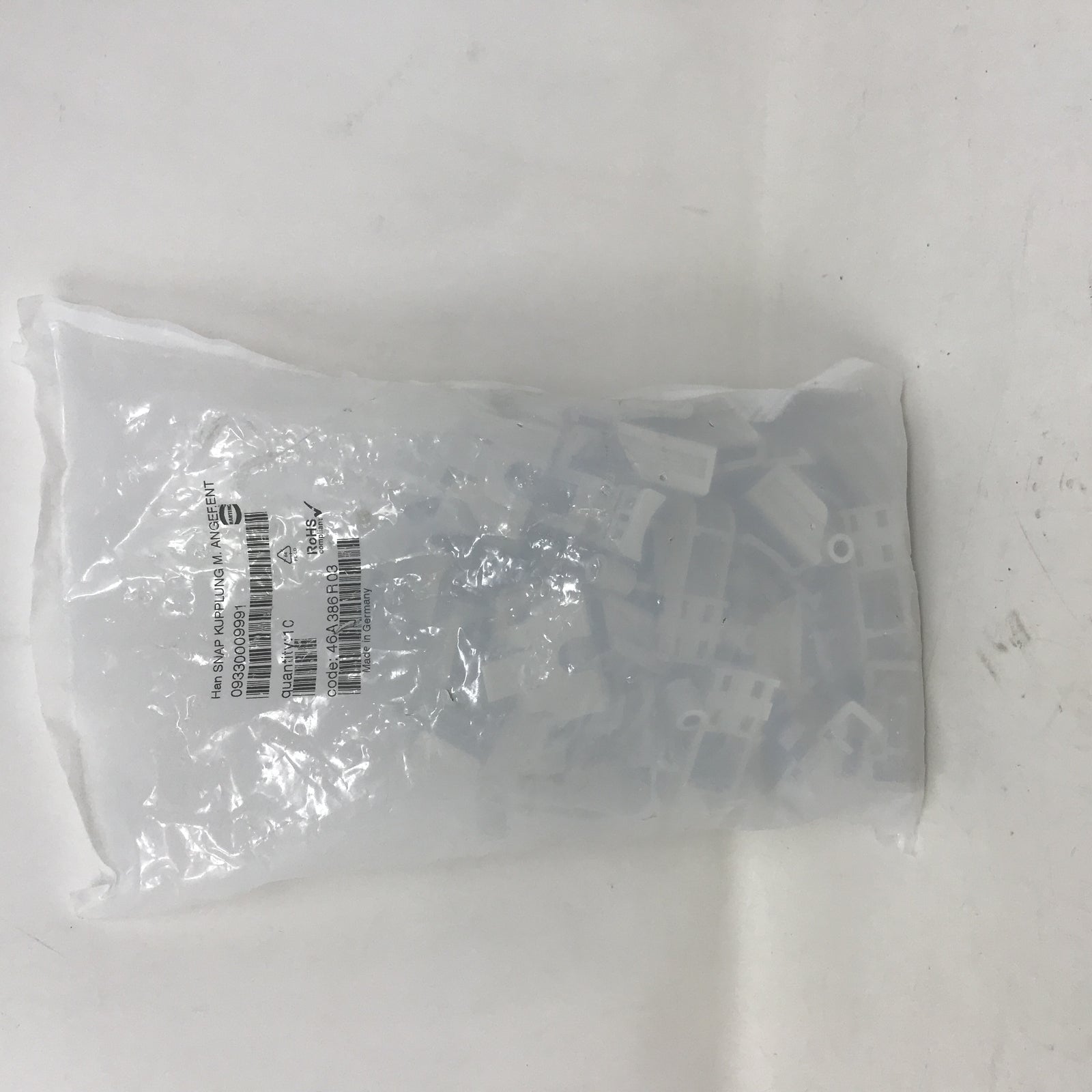 Han-Snap Latching Parts 09330009991 Harting Bag qty: 10