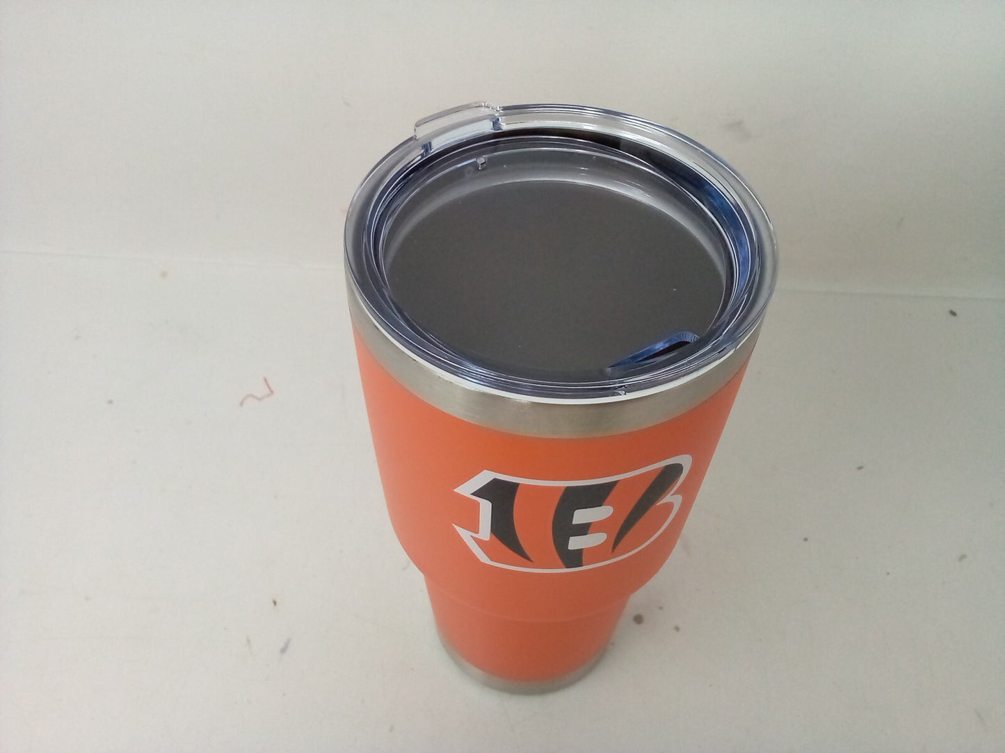 FOCO Cincinnati Bengals NFL Team Logo 30oz Stainless Steel Tumble -Orange