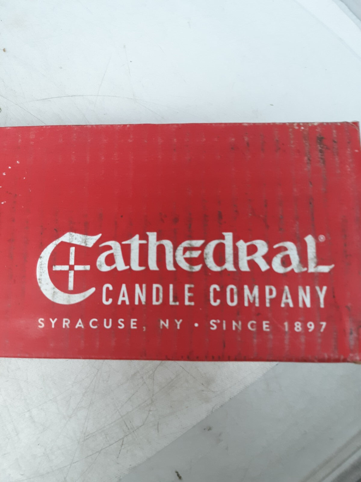 Cathedral Candle Company 51% Beeswax Church Candles - 6 Pack (1-1/4" x 24-3/4")
