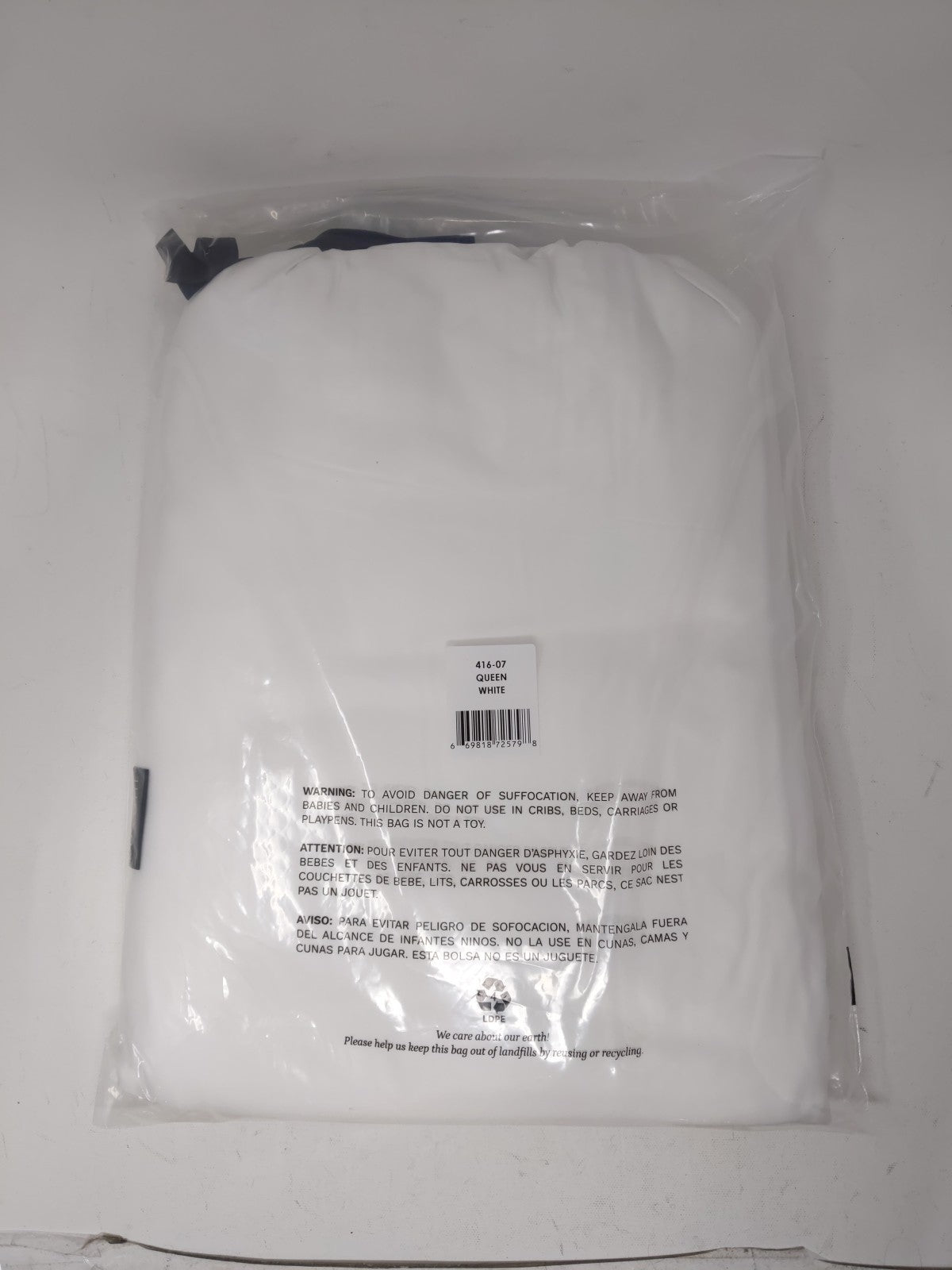LUXOME Luxury Queen Sheet 4 Piece Set 100% Viscose Bamboo White Deep Pockets