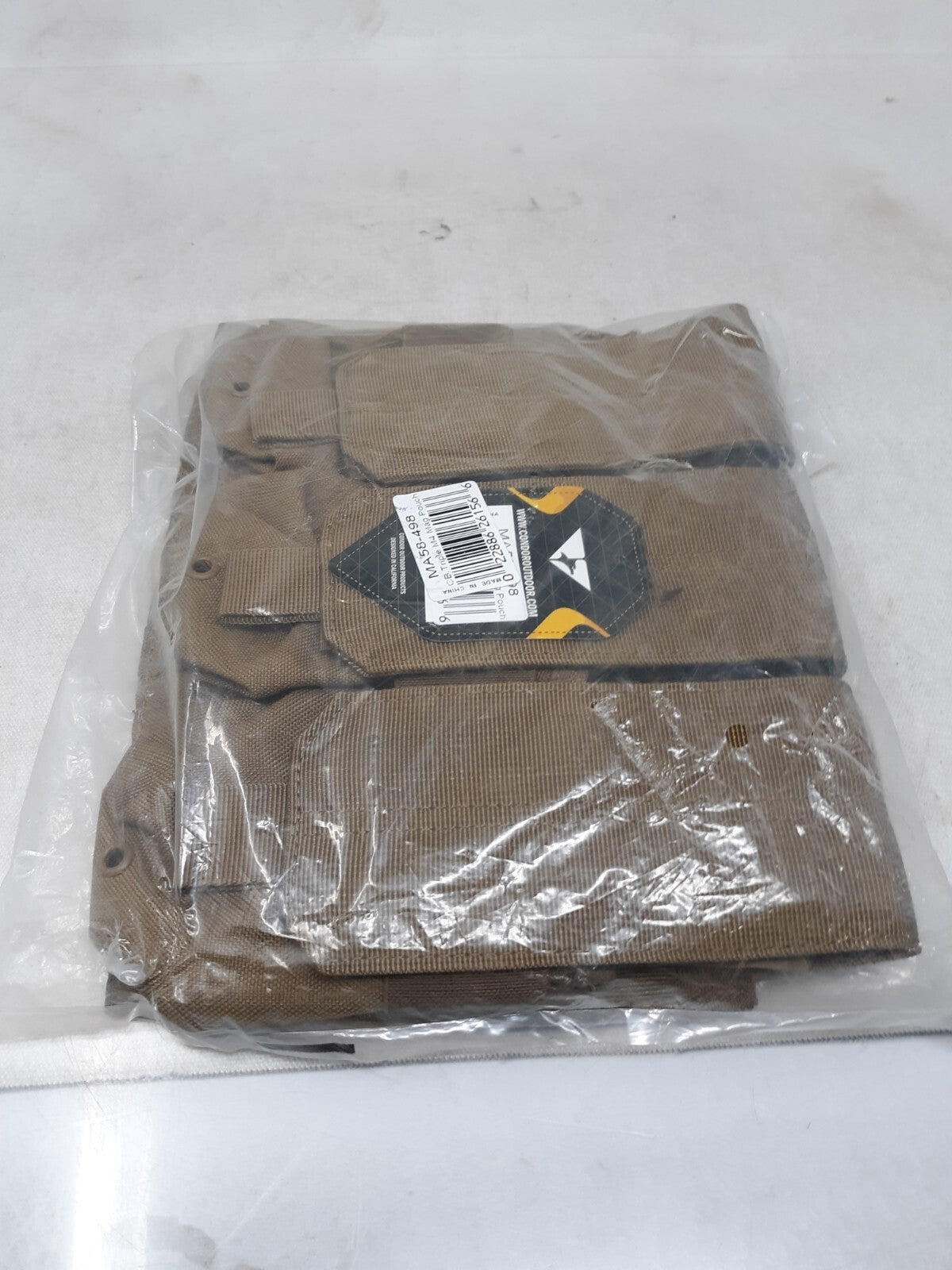 Condor MA58 Tactical MOLLE Triple Stacker Closed Top Flap Rifle Magazine Pouch