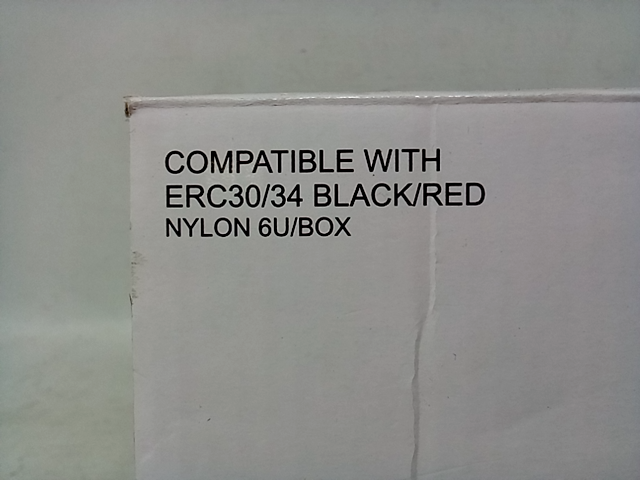 Hamco Nylon 6U/Box Compatible with ERC30/34 Black/Red