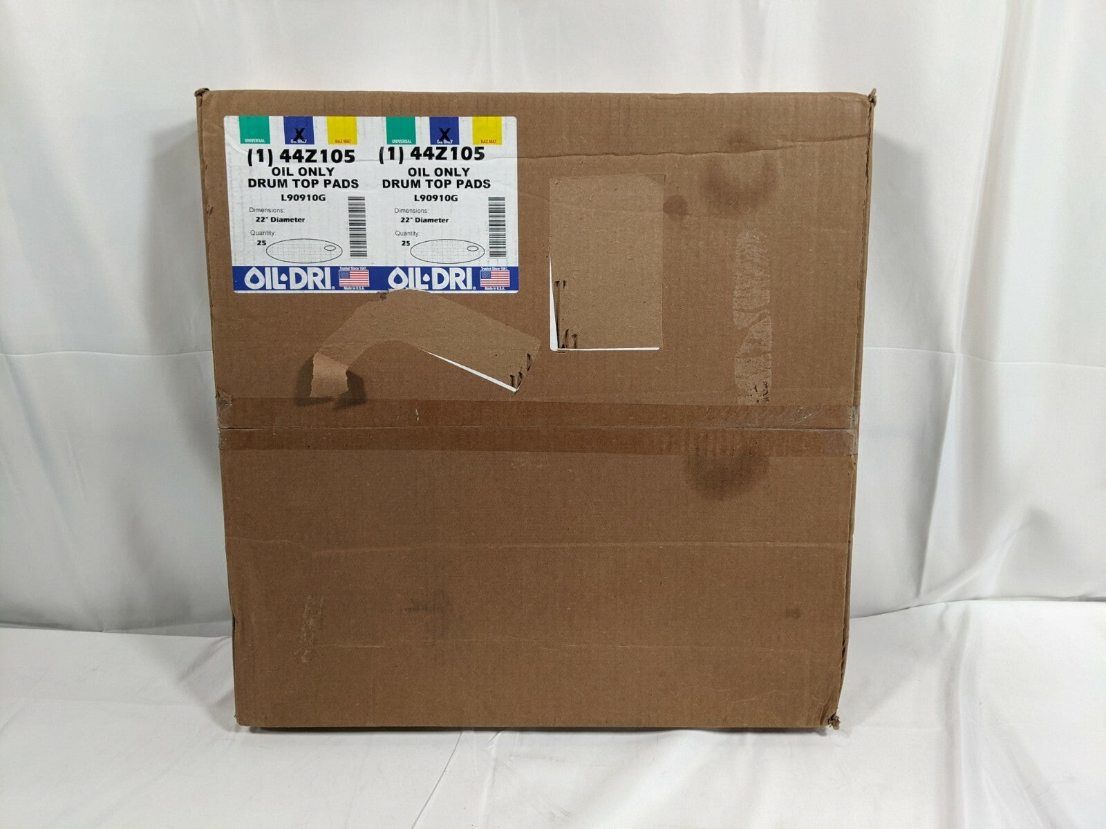 Oil-Dri 44Z105 Oil Only Drum Top Pads L90910G