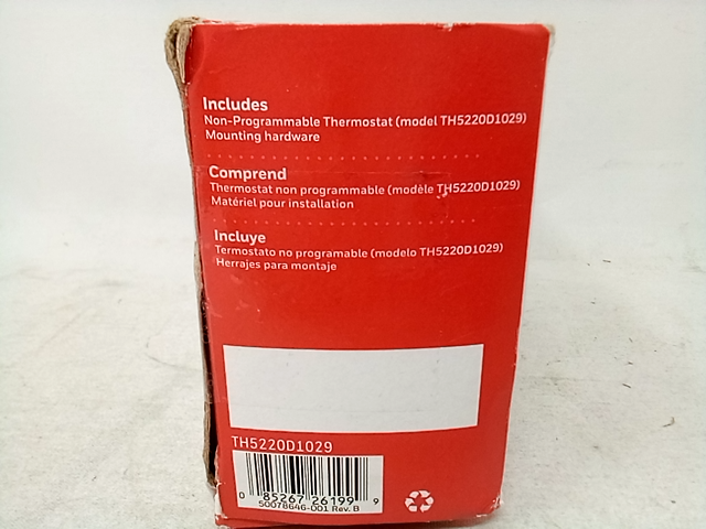 HONEYWELL TH5220D1029 Low V T-Stat  Stages Heat 2  Stages Cool 2 FocusPro 5000 T