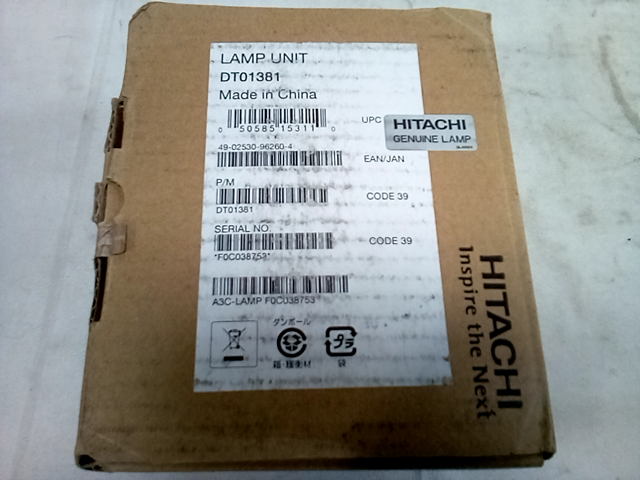 Hitachi Replacement Lamp and Filter for CPA222WNLAMP - Inspire the Next , Genuin