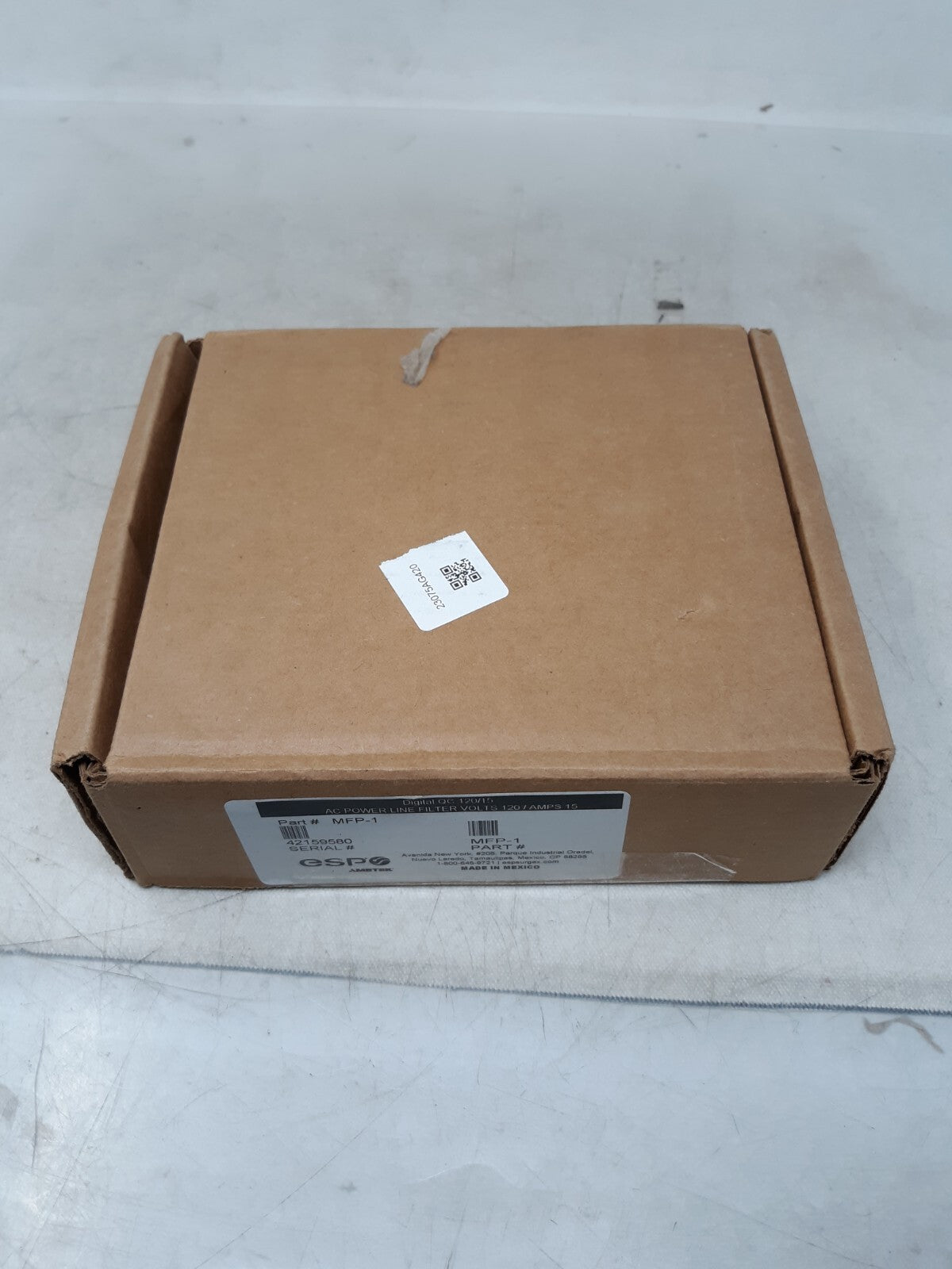 ESP MFP-1 Surge Protector Noise Filter 120 Volt / 15 Amp Single Outlet