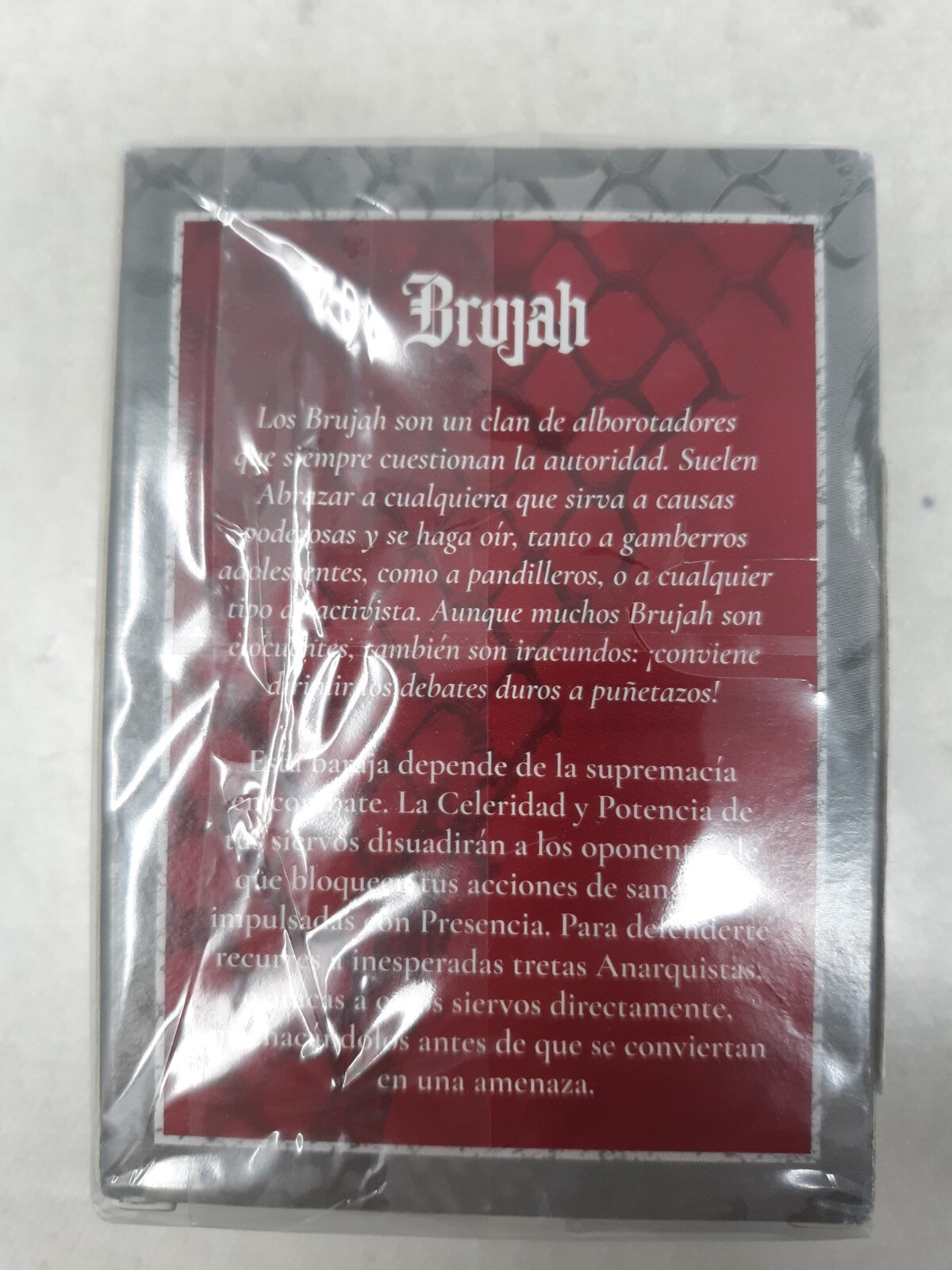 Sealed Fifth 5th Edition Preconstructed Brujah Deck VTES (Spanish Edition)