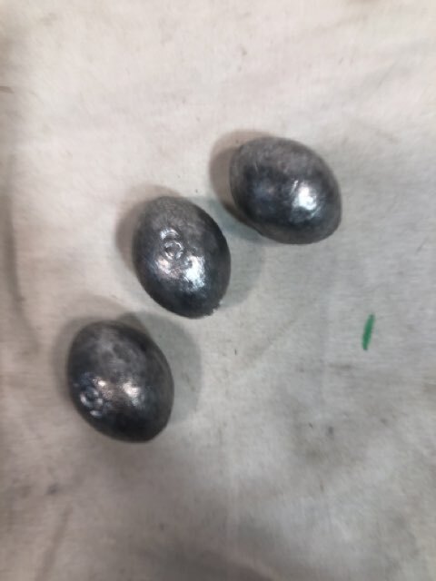 Bullet Weights 6 oz. EGV1 Egg Sinker Weights Case of 13