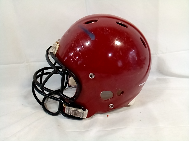 Riddell Youth Medium Football Helmet - Red