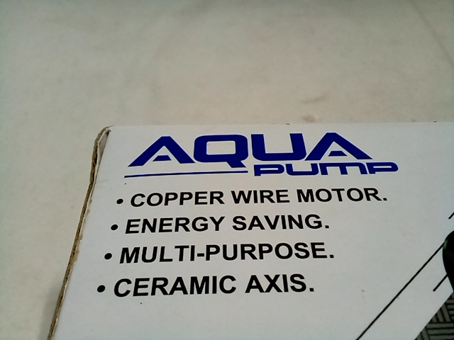 Aqua pump submersible water pump