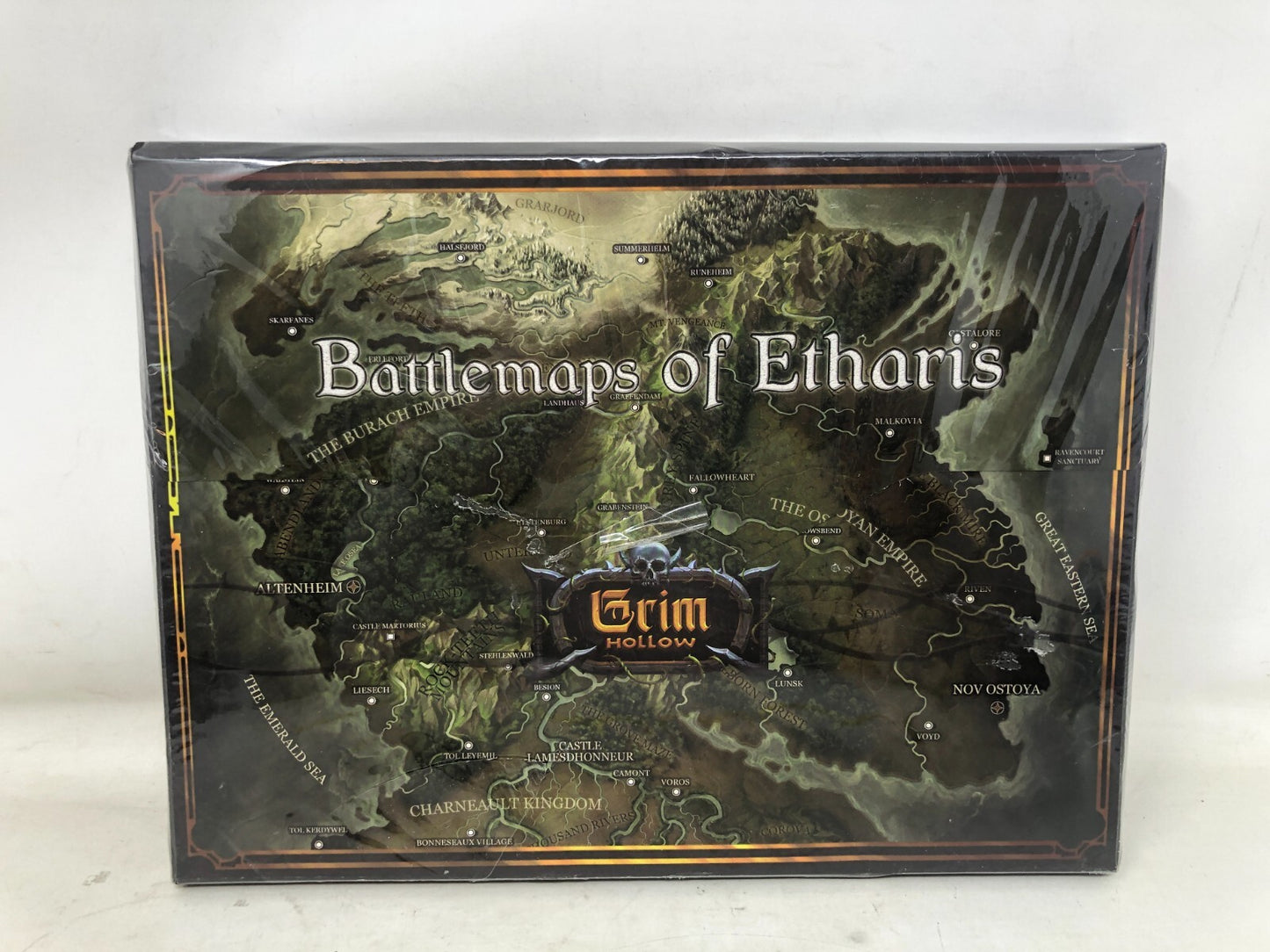 Ghostfire Gaming Grim Hollow Battlemaps of Etharis - Sealed