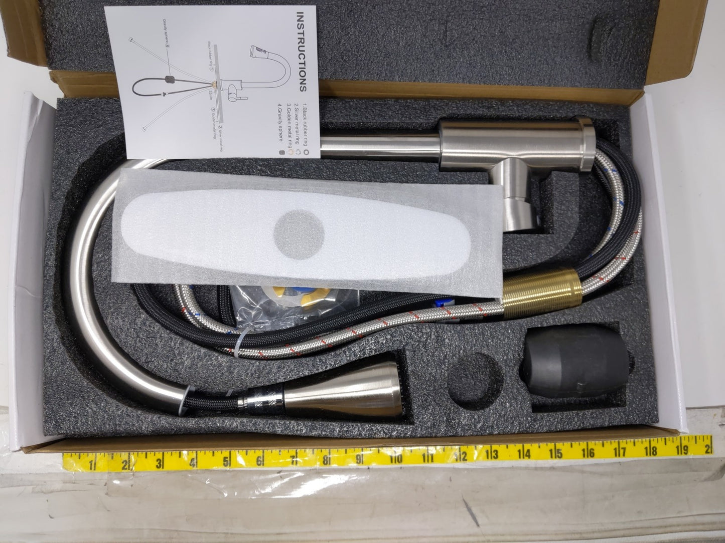 Production Technology Kitchen Faucet Single Hole Pull Down