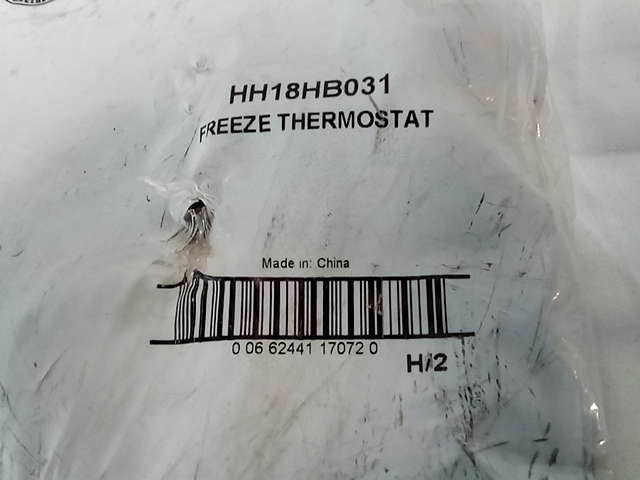 Bryant Central Air Conditioner Part HH18HB031 - Defrost Thermostat - Genuine