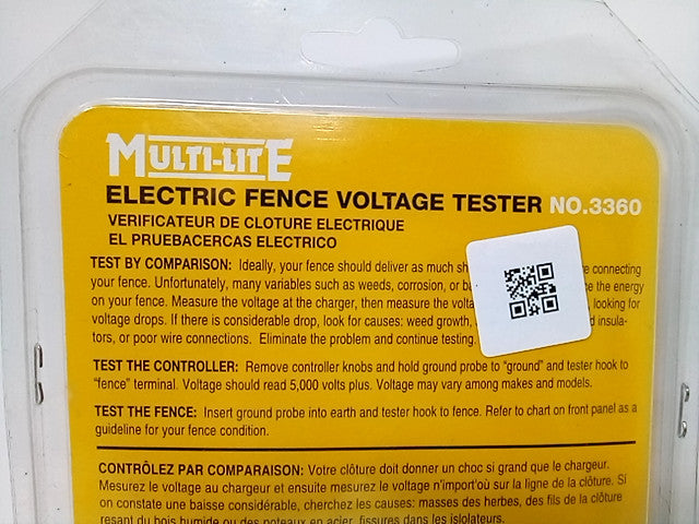 Dare Multi-Lite Eight Lite Fence Voltage Tester