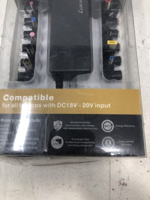 LUXA2 PO-ULA-PC65BK-00 EnerG Bar 45W Universal Laptop AC Power Adapter