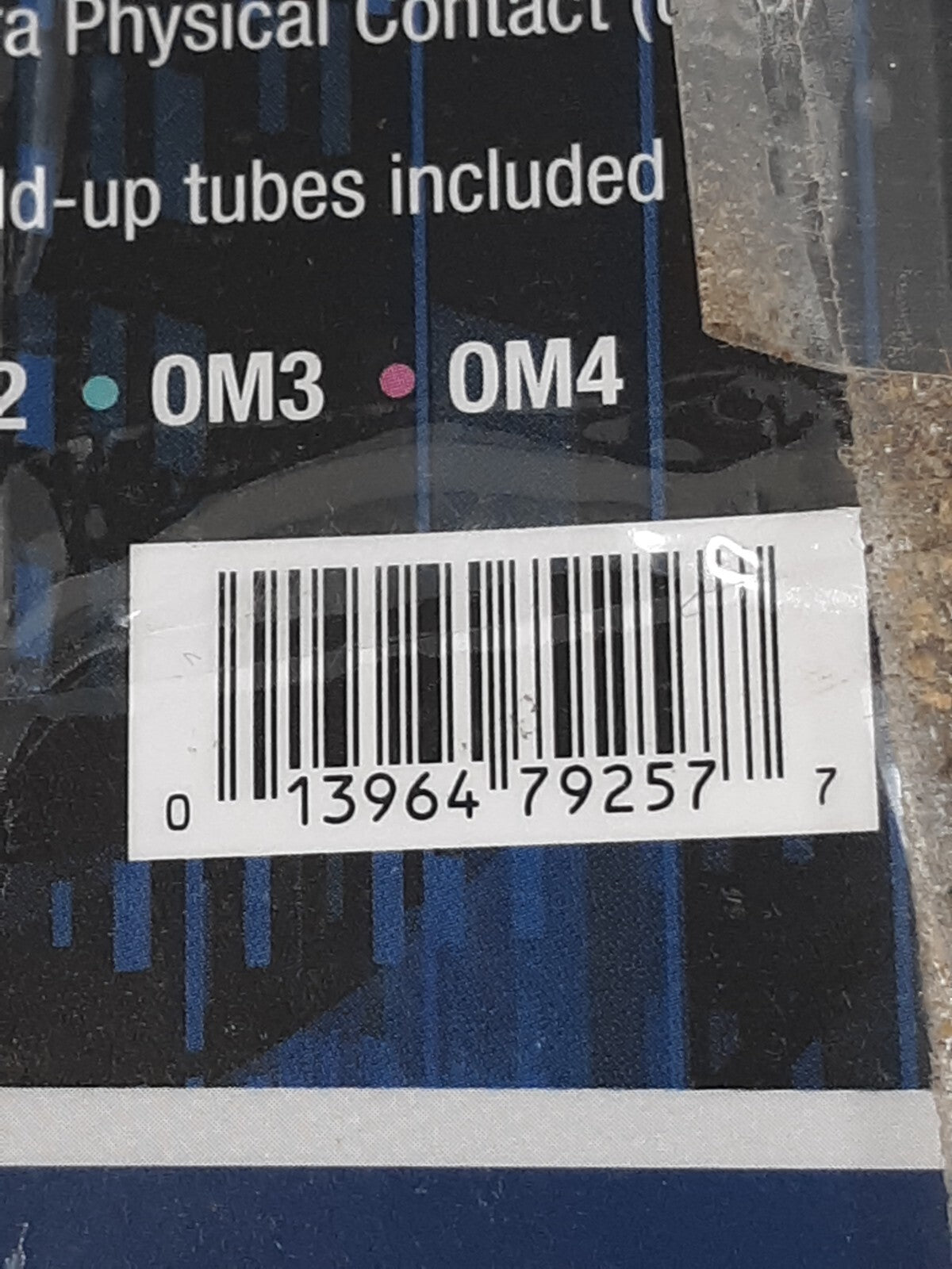Field Installable LC-UPC Multimode OM3 50/125 Connector for 0.9mm Cable 10 Pack