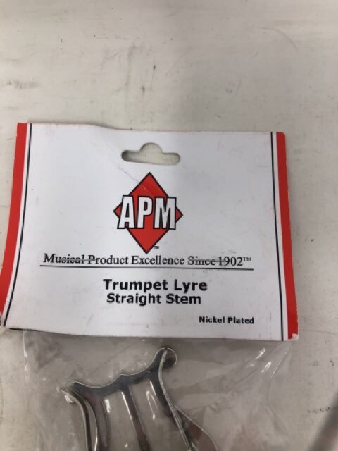 APM Trumpet Lyre Nickel Plated