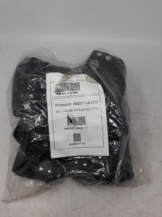 WT-4090 Hip Attach Holster Black Nylon (Lot of 10) AM251128-Q10