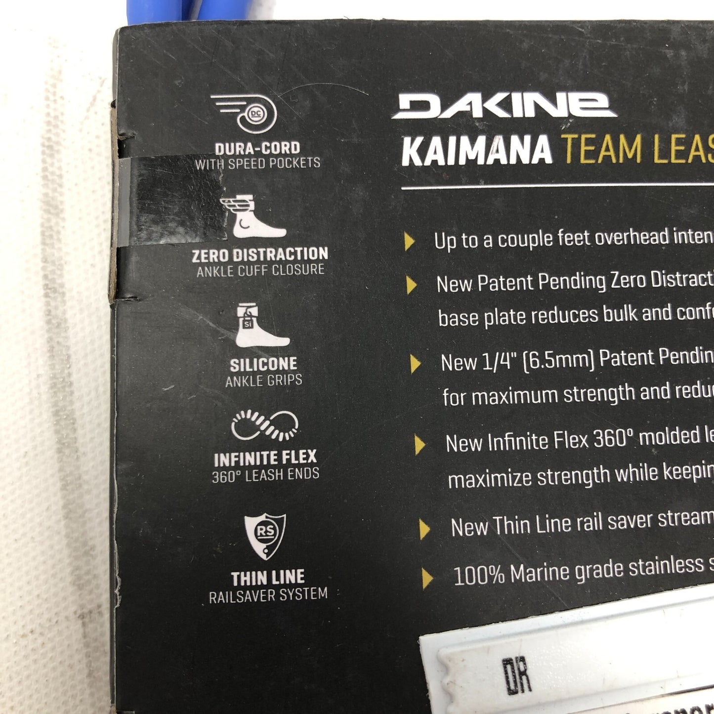 Dakine Kaimana Team Leash 6 ft-Blue