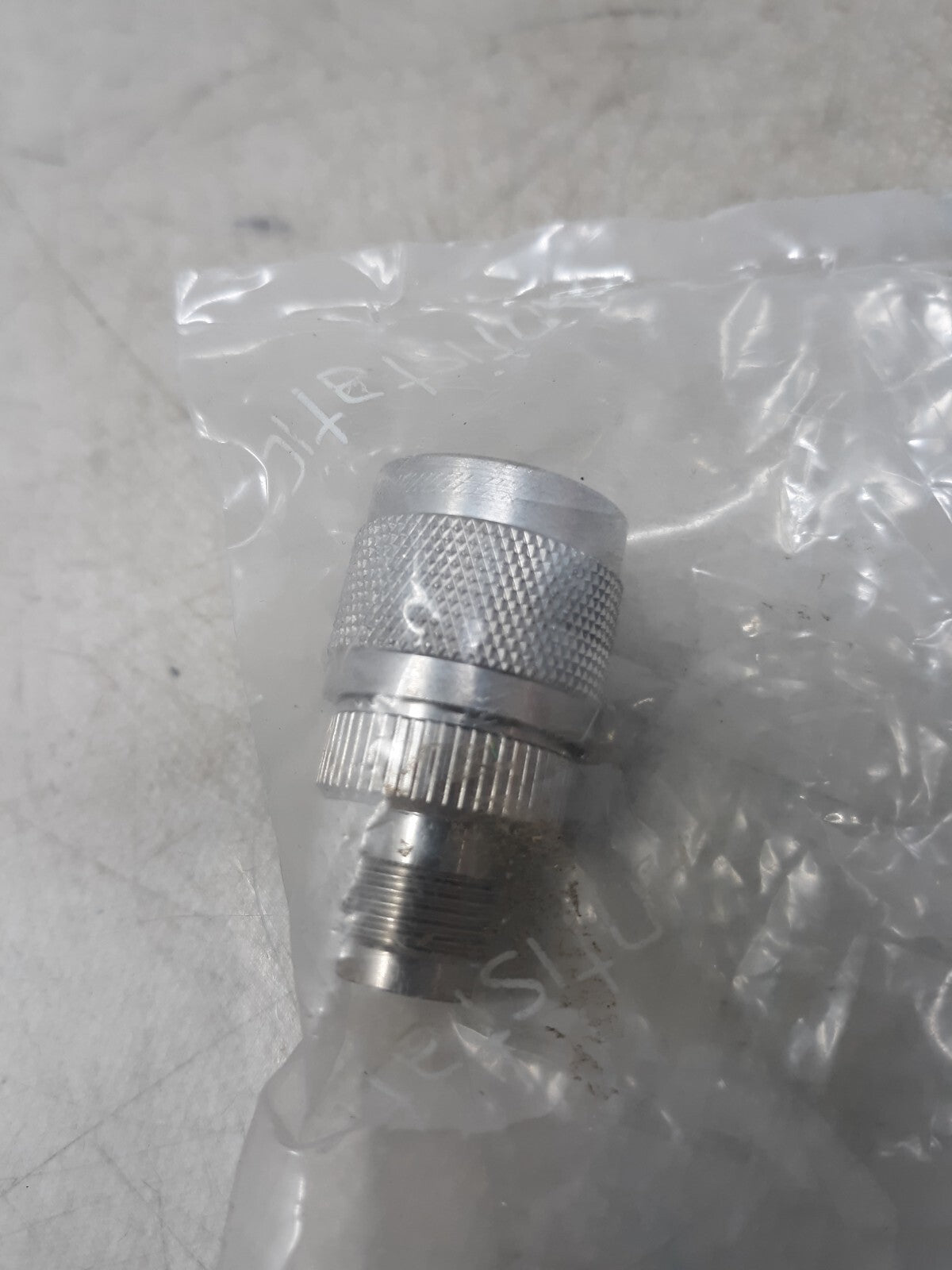 Huber + Suhner 33_QN-N-50-1/133_NE RF Adapter Between Series QN plug to N jack