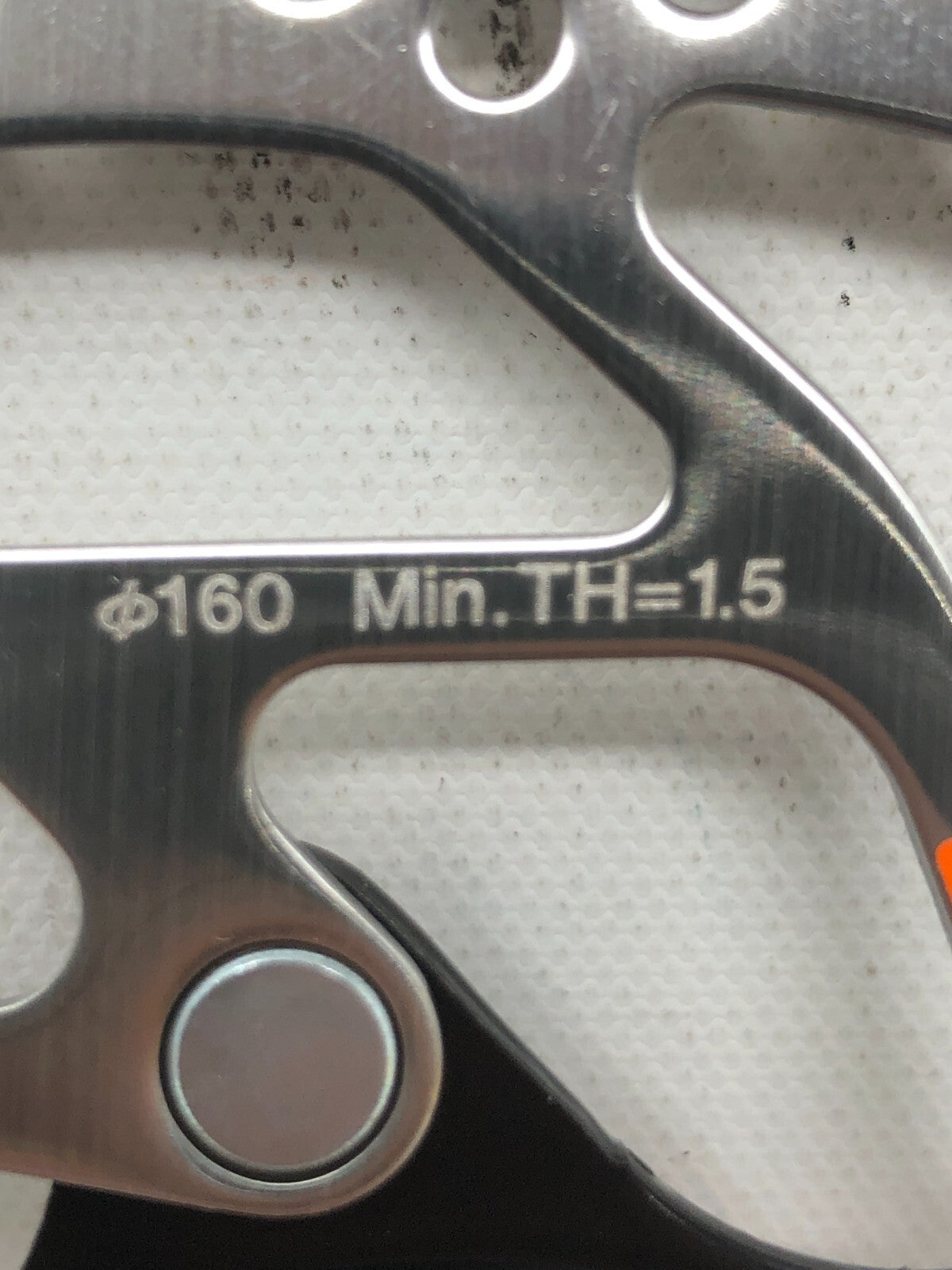 BUCKLOS Shimano SM-RT30-S ~ 1-Pack 160mm Steel BMX/Mountainbike Disc Brake Rotor