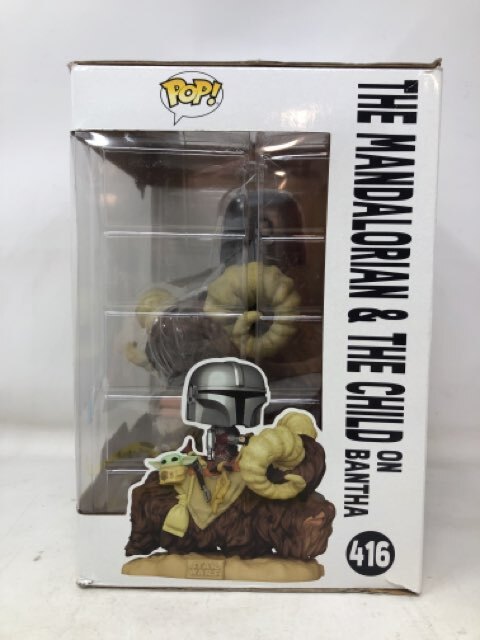 Funko Pop Star Wars the Mandalorian The Mandalorian & the Child on Bantha 416