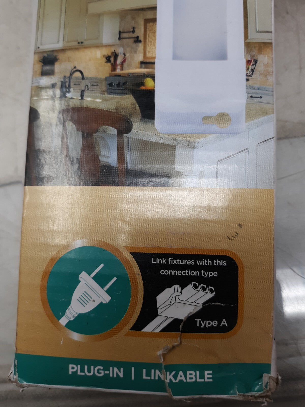 EZ Link Linkable Plug-in 24 in. LED White Under Cabinet Light