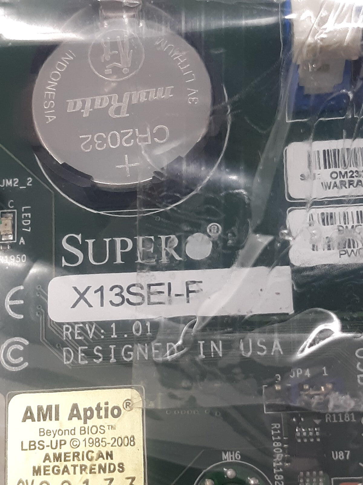 Supermicro X13SEI-F Motherboard Rev 1.01 | Intel Socket E | DDR5 ECC Registered