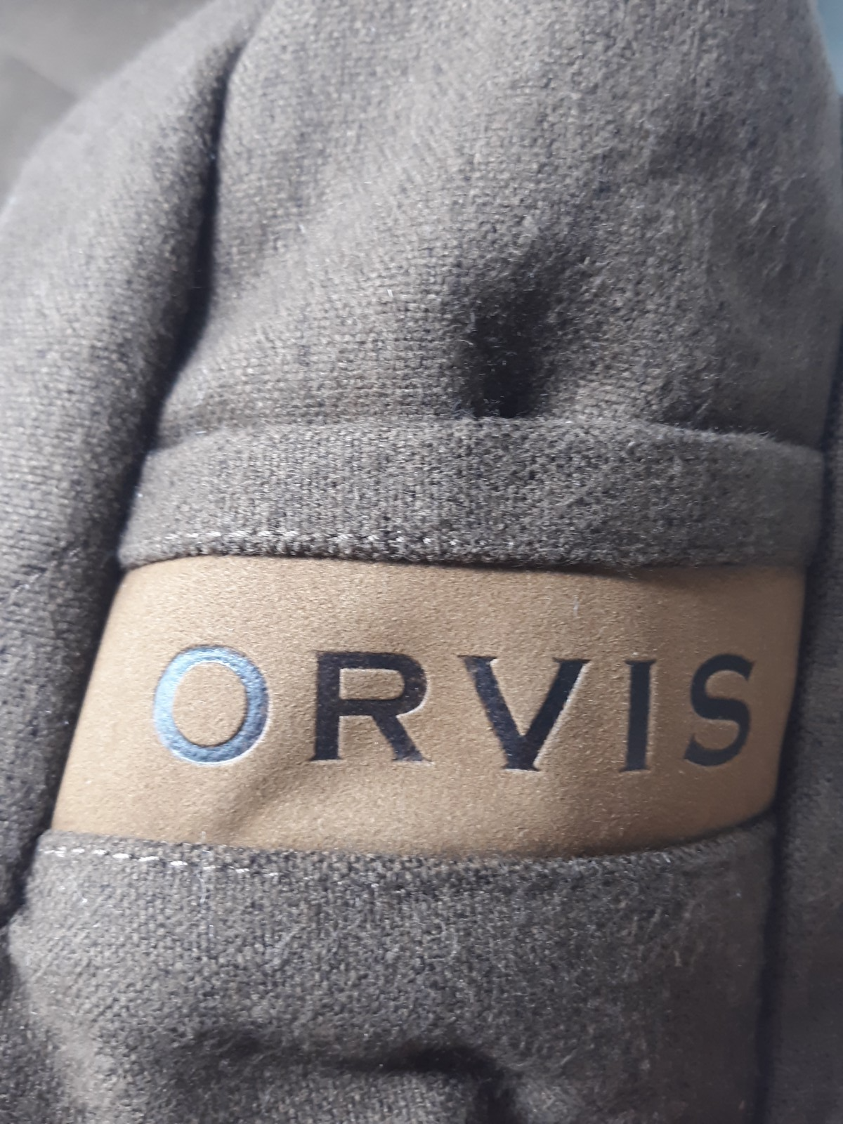 Orvis ToughChew Dog Bed Medium Brown 3LB5 Durable Poly/Nylon Fill USA