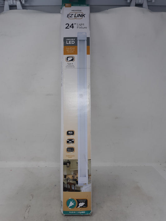 EZ Link Linkable Plug-in 24 in. LED White Under Cabinet Light