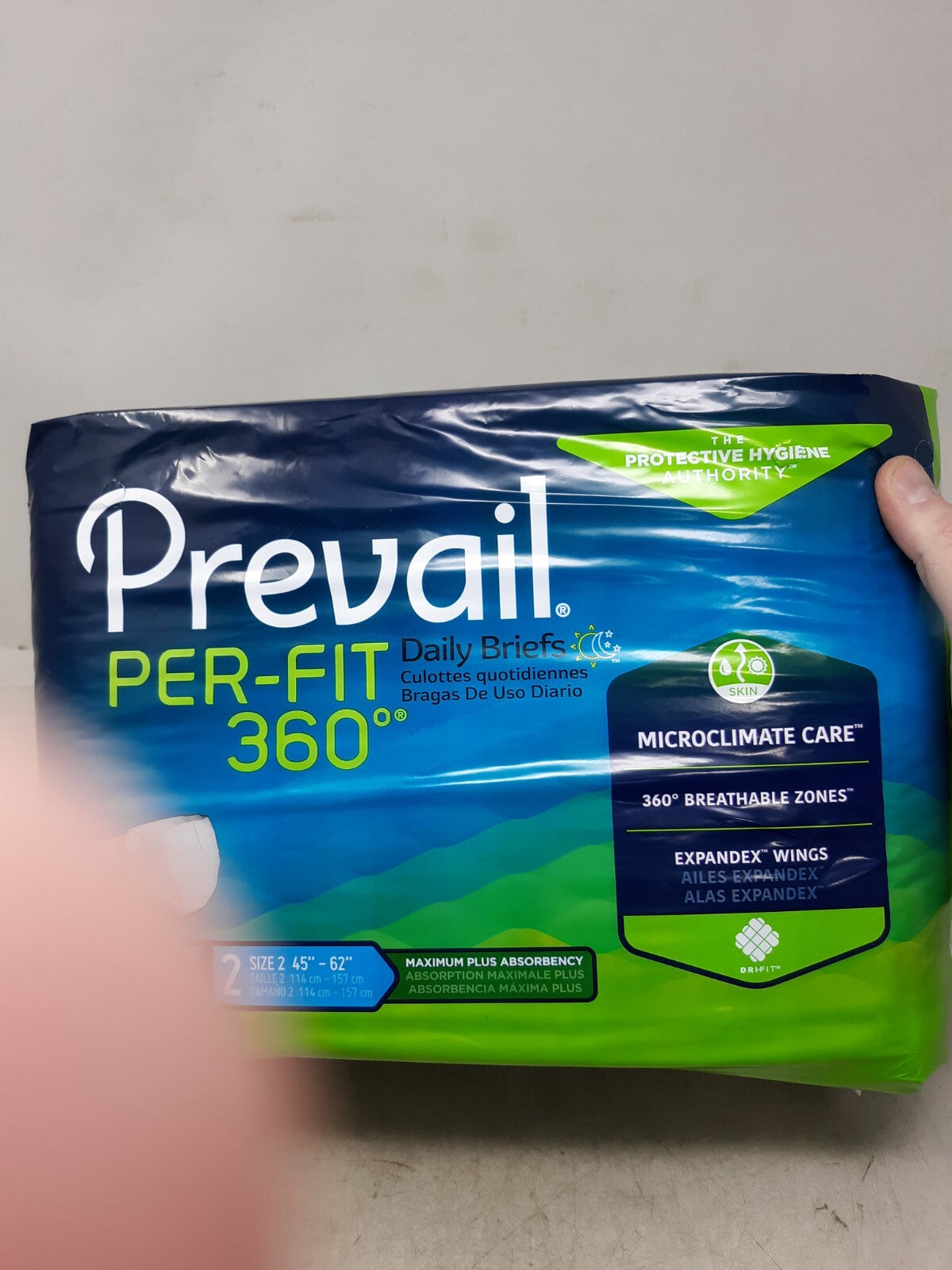 Prevail Per-Fit Adult Incontinent Brief Large Heavy Absorbency 18/Bag (PFNG-013)