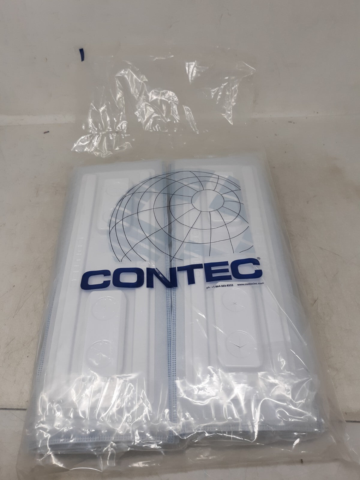 Contec VKSE0250 VertiKlean Mop Sealed Edge Sterile Medium Master Bags