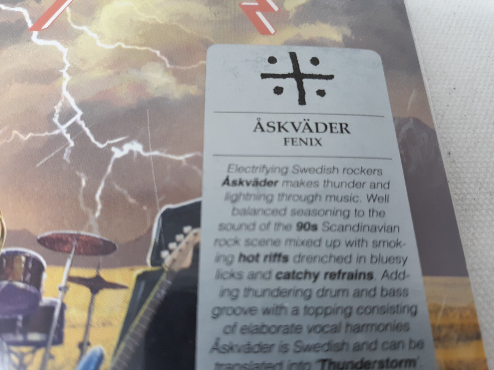 Åskväder Fenix (CD) Album