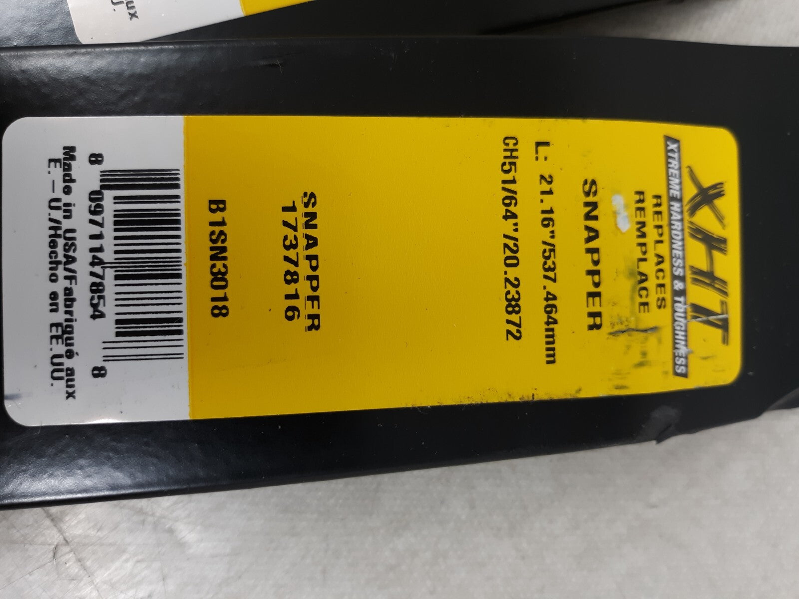 Lot of 3 XHT BLADES SNAPPER SIMPLICITY 1737816 1737816YP 1737816SM 42" DECKS