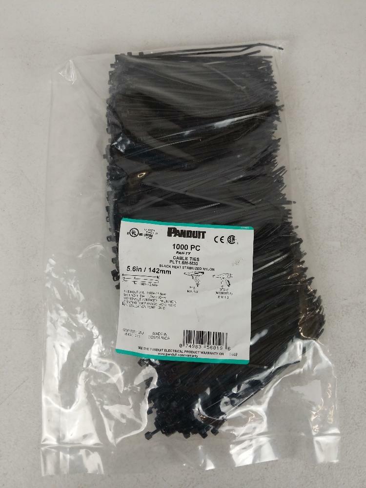 Panduit PLT1.5M-M30 Heat Stabilized Cable Ties 5.6"L - 1000PC