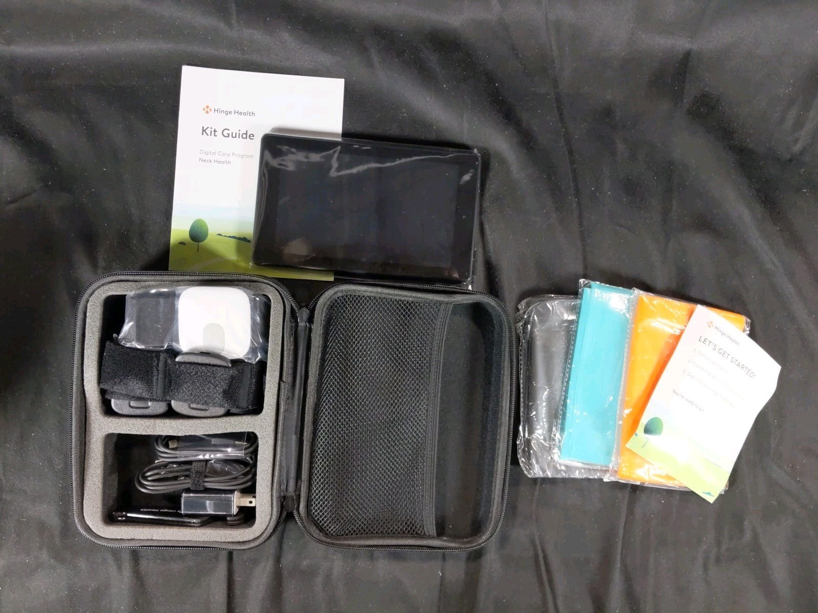 Hinge Health Digital Care Program Neck Health Kit w/Lenovo Tablet