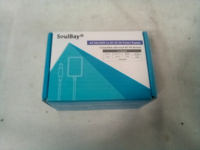 Soulbay - AC100-240v to DC 5V 2A Power Supply