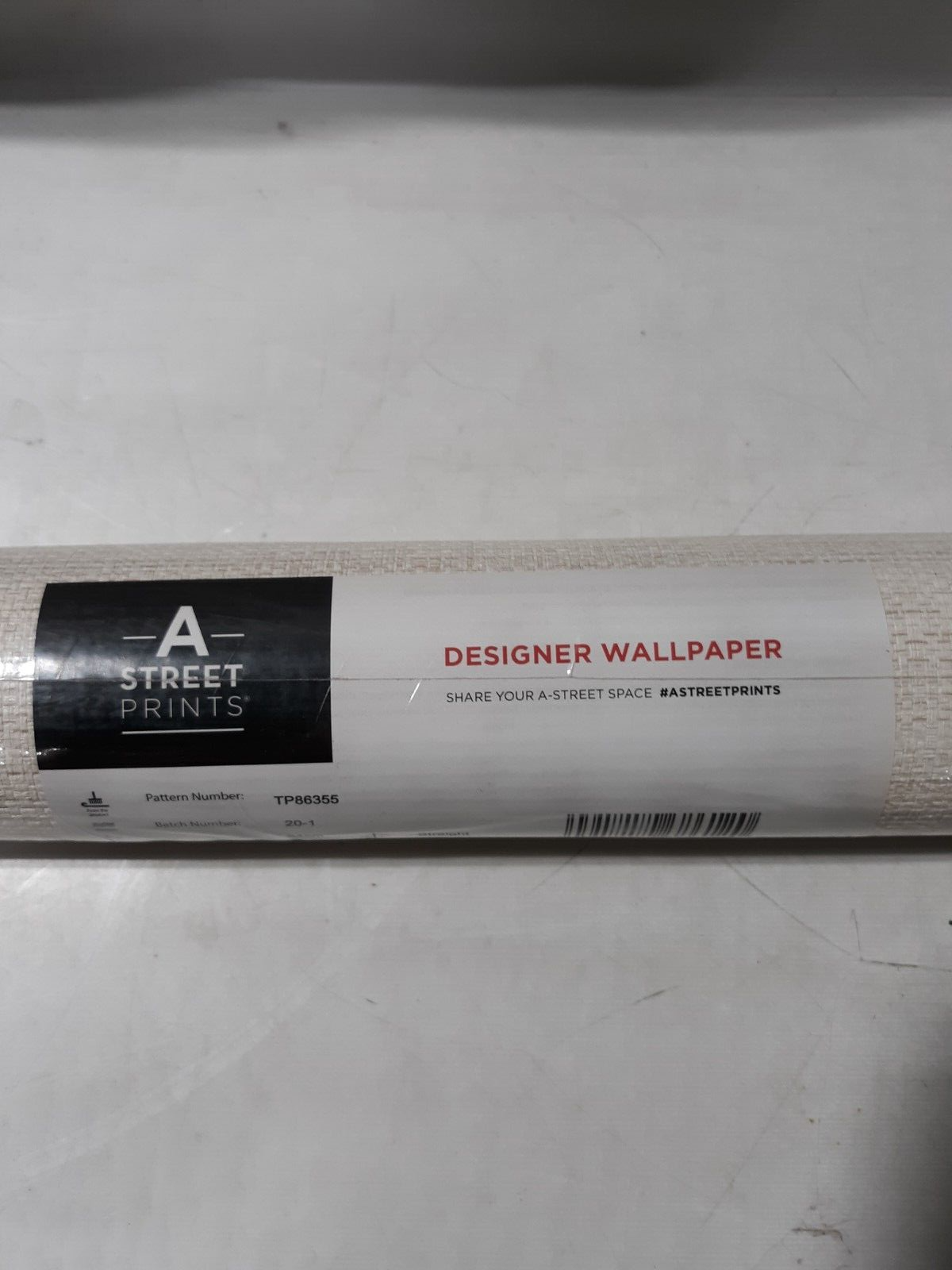 A-Street Prints 2971-86356 Jordan Faux Tweed Wallpaper, Aqua