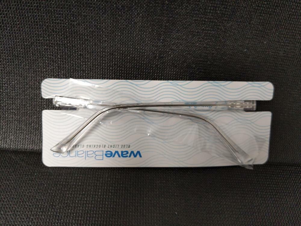Wavebalance "Selby" Blue Light Reducing Computer and Device Glasses, Crystal