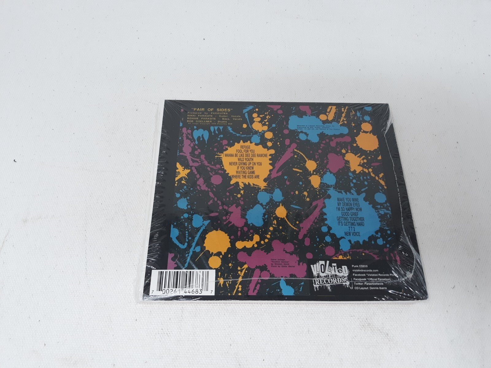 Pair Of Sides by Parasites (CD, 2016)