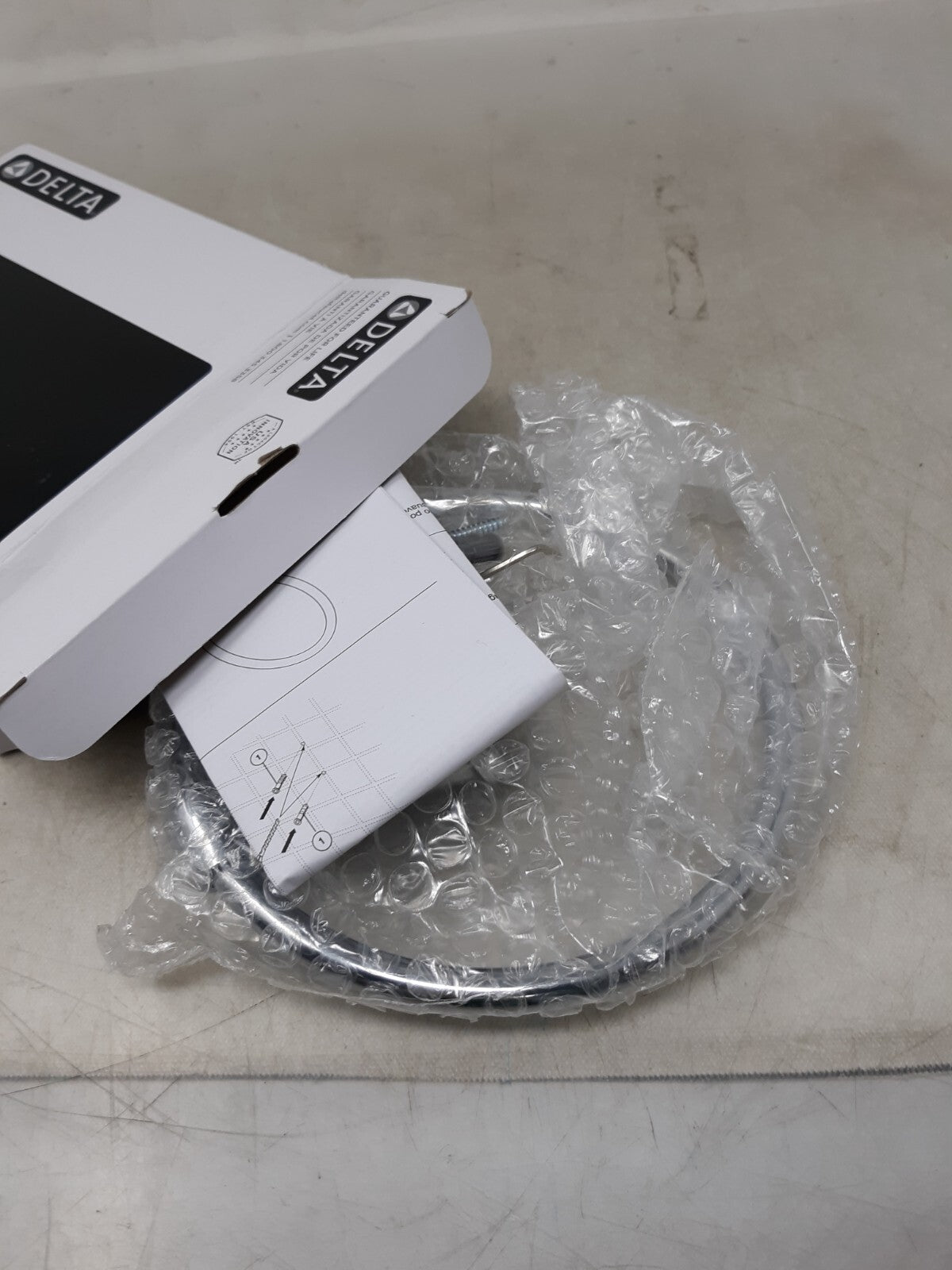 Delta Woodhurst Wall Mount Towel Ring Chrome 73246