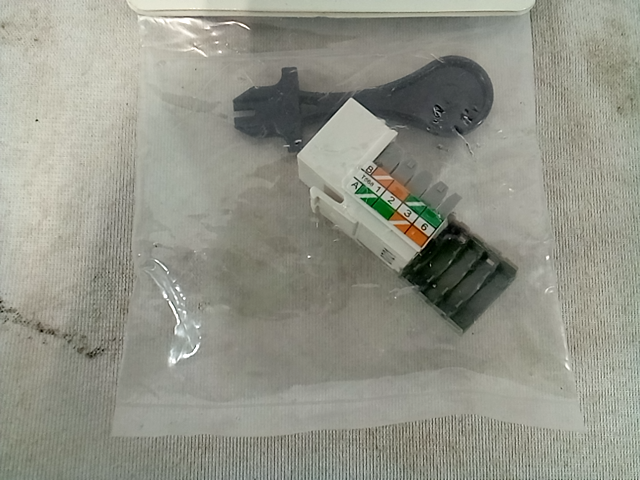 Commercial Electric Category 5e Jack - White 5025-WH