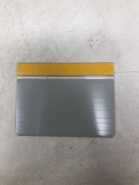 L64-2140/j9490004 4X2 Beam Hinged Label Holder/Lowes Gray w/ 1/2" Tesa Tape 100c