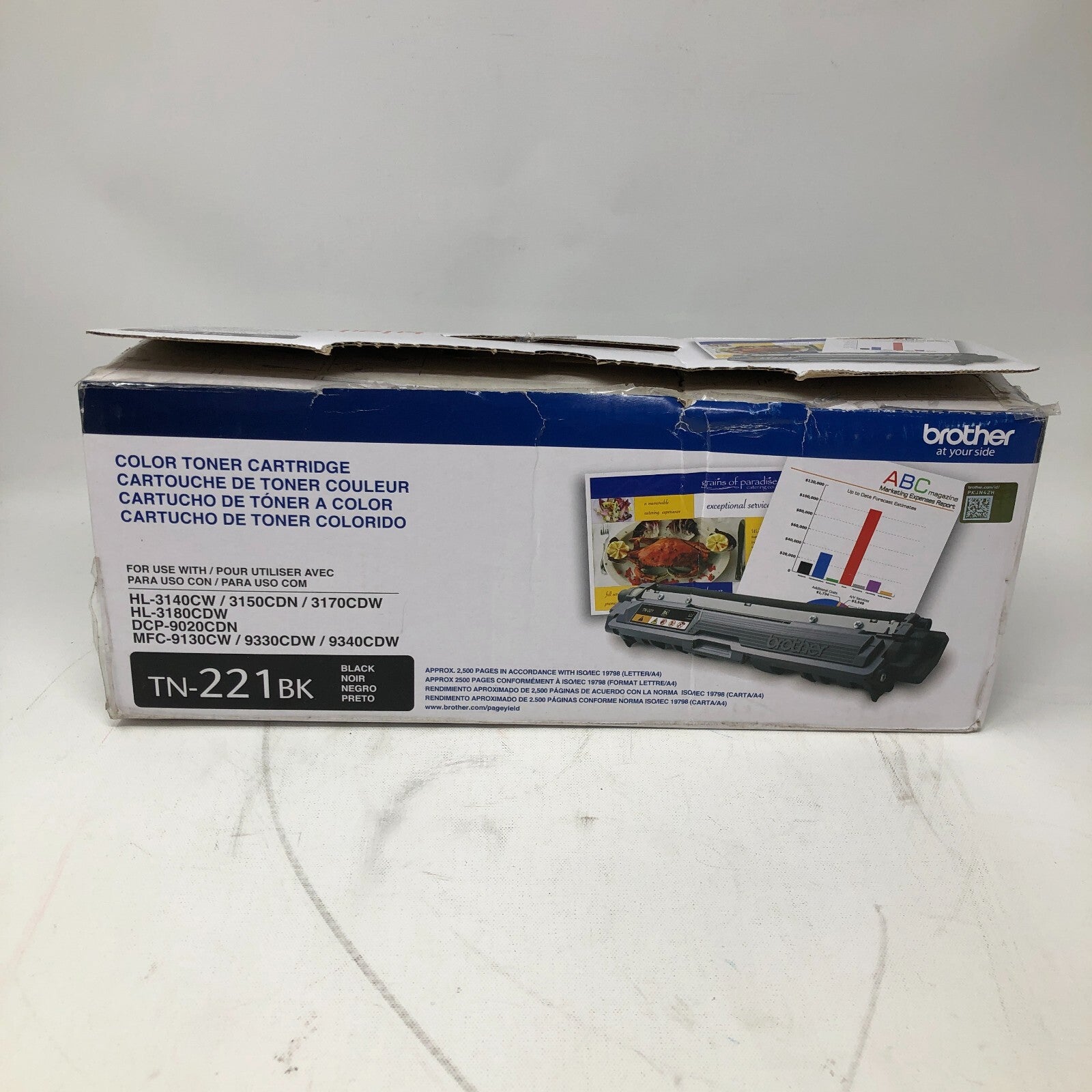 Brother Toner Cartridge Black: TN-221