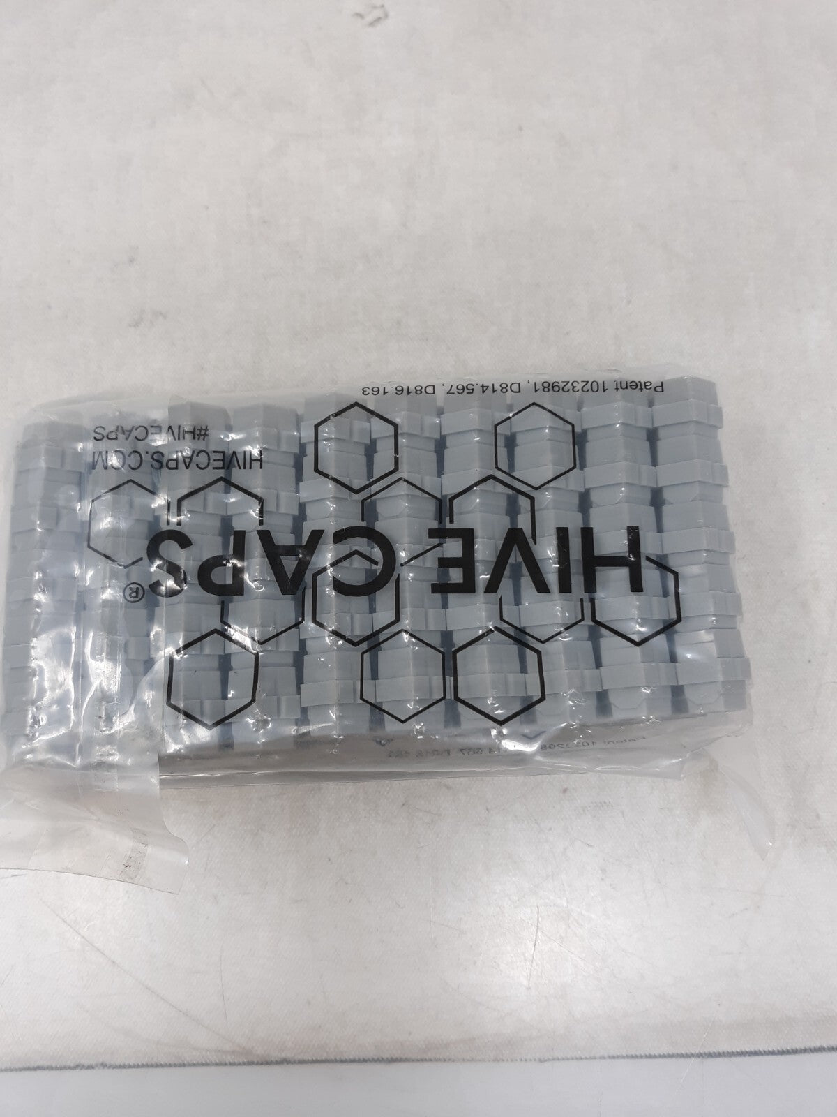 Hive Caps Deep Bag of 200 Ink Caps (50 Pieces) - Grey